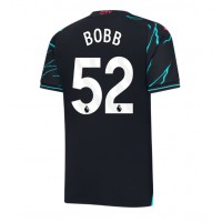 Pánský Fotbalový dres Manchester City Oscar Bobb #52 2023-24 Třetí Krátký Rukáv